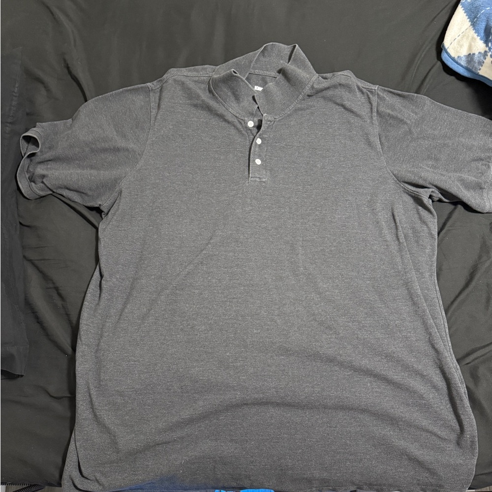 Charcoal Polo Shirt for Men